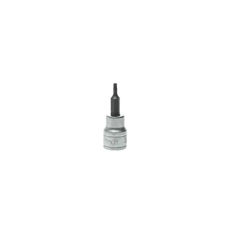 Teng Tools 3/8 in Drive TPX10 Bit Socket Alloy Steel Chrome Finish 18mm Length TPX10