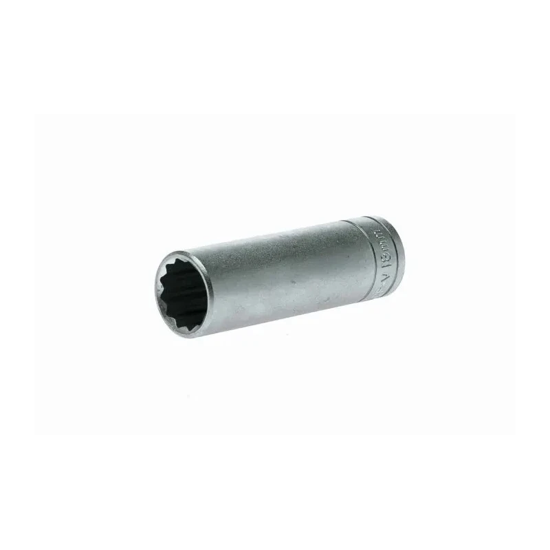 Teng Tools 1/2 in Drive 18 mm 12 Point Satin Finish Chrome Vanadium Steel Socket M120618-C