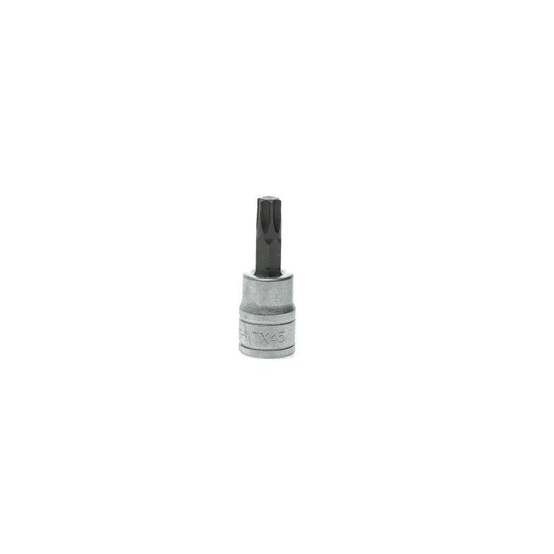 Teng Tools 3/8 in Drive TX45 Bit Socket Alloy Steel, Chrome Finish, 18mm Length TX45