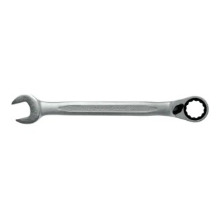 Teng Tools Combination Ratchet Spanner Satin Finish 19 mm Size 248mm Overall Length 600519R