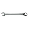 Teng Tools Combination Ratchet Spanner Satin Finish 19 mm Size 248mm Overall Length 600519R
