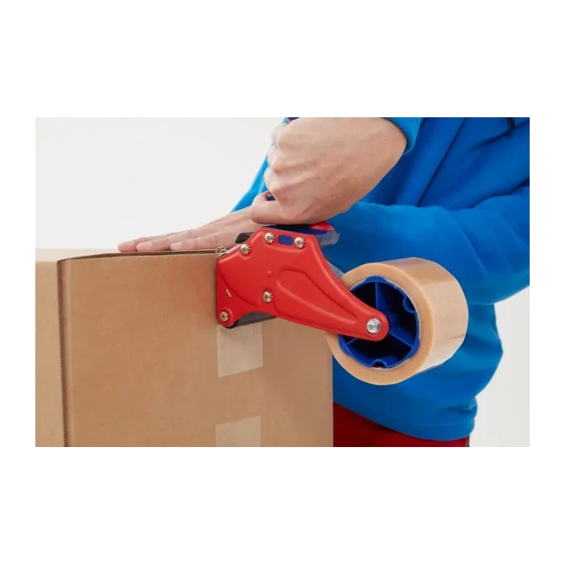 Tesa Transparent 4124 Packing Tape PVC Film Backing 50mm Width 66m Length Natural Rubber Adhesive 04124-00015-00