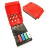 RS PRO Mains Test Block 440V AC 16A Surface Mount Lid with Neon Indicators 3 Phase Quicktest 199-4813