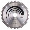 Bosch Circular Saw Blade 216 mm Diameter, 60 Teeth Fine Cut, Tungsten Carbide, 7000 RPM 2608640433