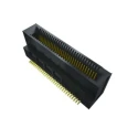 Samtec MEC8-VP Series Vertical Edge Connector Female Through Hole 10-Contacts 1 Row Solder 
