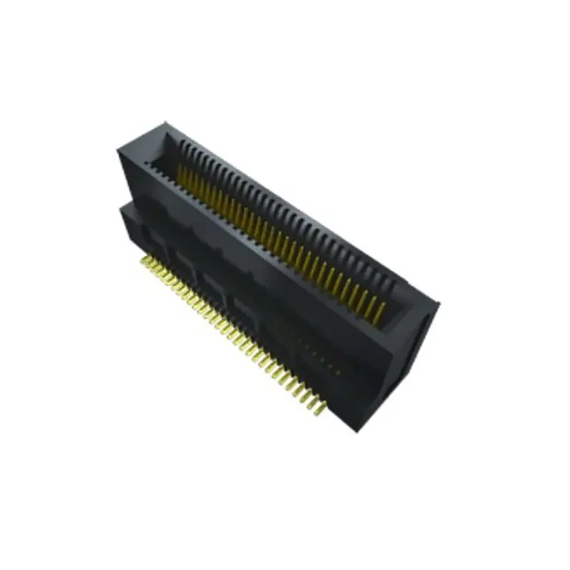 Samtec MEC8-VP Series Vertical Edge Connector Female Through Hole 10-Contacts 1 Row Solder 