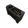 Samtec MECF Series Vertical Edge Connector Female, Surface Mount, 20 Contacts, 1 Row, Gold Plated, 280V MECF-20-01-L-DV-WT