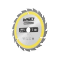 DeWALT Circular Saw Blade 165mm 18 Teeth Per Inch for Rough Timber, Timber with Embedded Nails, Softwood DT1933-QZ