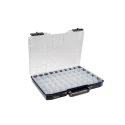 Raaco 50 Cell Blue Polycarbonate, Polypropylene Compartment Box 55 mm x 425 mm x 330 mm 136280
