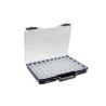 Raaco 50 Cell Blue Polycarbonate, Polypropylene Compartment Box 55 mm x 425 mm x 330 mm 136280