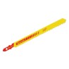 Starrett Bi-Metal Jigsaw Blade 100mm Length 9.5mm Width 1mm Thickness, 8 Teeth Per Inch, Pack of 5 BU41014-5