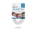 VELCRO® White Reclosable Fastener 20mm x 200mm Polyamide, Polypropylene Loop Tape VEL-OW64500