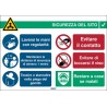 Brady Safety Poster Polypropylene Italian Text 371mm x 262mm 306822