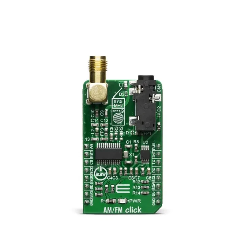 MikroElektronika Communication & Wireless Development Kit AM/FM Click WiFi 100MHz MIKROE-3800