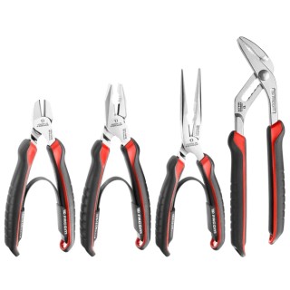 Facom 4-Piece Combination Plier Set CPE.A1PB France High Durability Carbon Alloy Steel Tools CPE Grips CPE.A1PB
