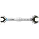 Wera Metric Double Ended Open Spanner 24 x 27 mm, Chromium Molybdenum Steel, 232mm Overall Length 05020262001