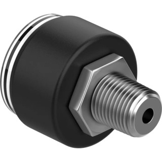 Festo 23 mm 1/8 in R Threaded Pressure Gauge 6 Bar MA-23-6-R1/8