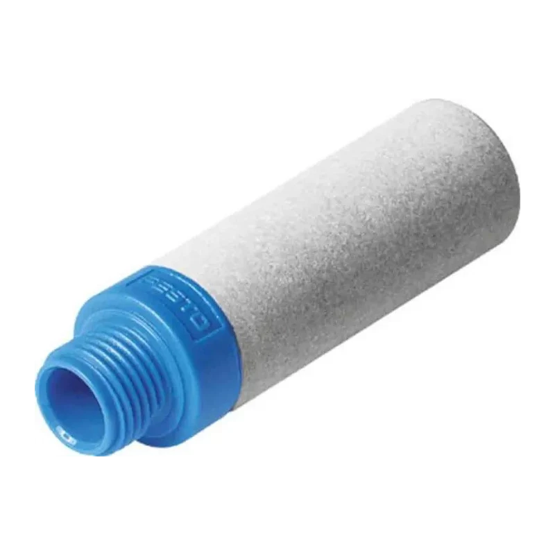 Festo Polyethylene Pneumatic Silencer, Threaded G 1/4, Maximum Pressure 8 bar, Overall Length 62.3mm UO-1/4