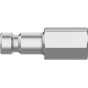 Festo Brass Pneumatic Quick Connect Coupling, M5 Female Thread, Brass Material, 12 Bar Pressure KS2-M5-I