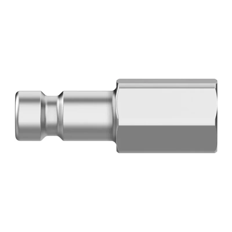 Festo Brass Pneumatic Quick Connect Coupling, M5 Female Thread, Brass Material, 12 Bar Pressure KS2-M5-I