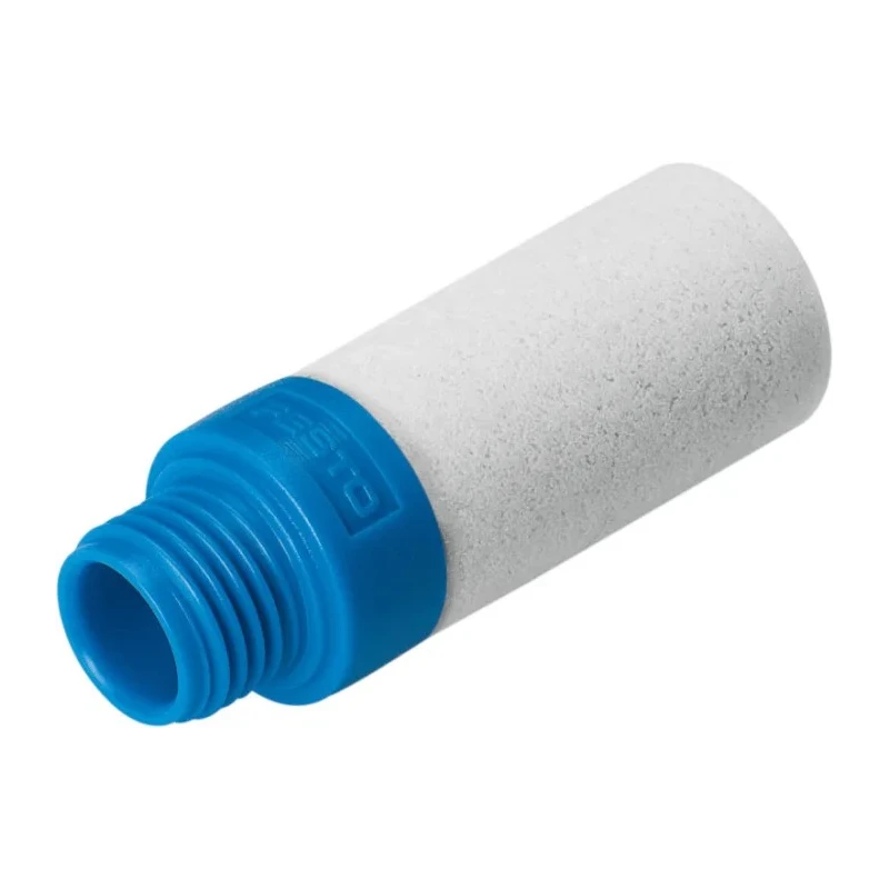 Festo Polyethylene Pneumatic Silencer G 3/8 Threaded Male 10 Bar Max Pressure UC-3/8