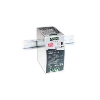 MEAN WELL 24V dc Input Buffer Module DIN Rail Mount 4A Current 22V dc Output Voltage DBUF40-24