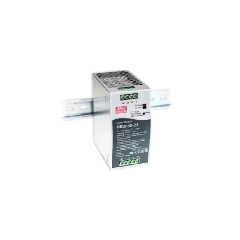 MEAN WELL 24V dc Input Buffer Module DIN Rail Mount 4A Current 22V dc Output Voltage DBUF40-24
