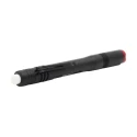 RS PRO Aluminium LED Pen Torch Black Red 180 lm 147 mm 200-6747