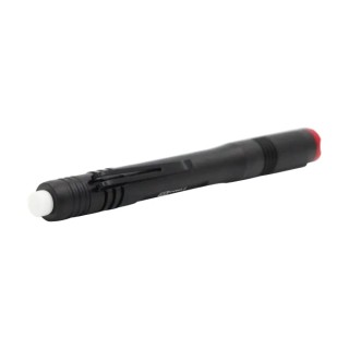 RS PRO Aluminium LED Pen Torch Black Red 180 lm 147 mm 200-6747