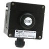 Eaton Push Button Control Station Black Thermoplastic Enclosure IP65 IP67 22mm Cutout Diameter GHG4118101R1827