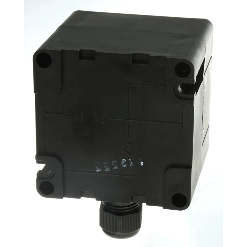 Eaton Push Button Control Station Black Thermoplastic Enclosure IP65 IP67 22mm Cutout Diameter GHG4118101R1827
