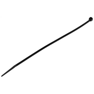 RS PRO Cable Tie Kit, Non-Releasable, 203 mm x 3.6 mm, Black Polyamide 66 201-2390
