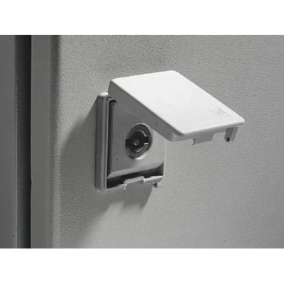Rittal Polyamide Padlock Holder Grey, Indoor Use, Pack of 2 2476100