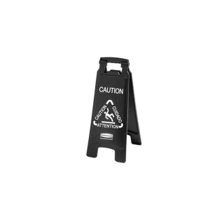 Rubbermaid Commercial Products Floor Sign with Graphics Hazard Warning Sign English 1867505