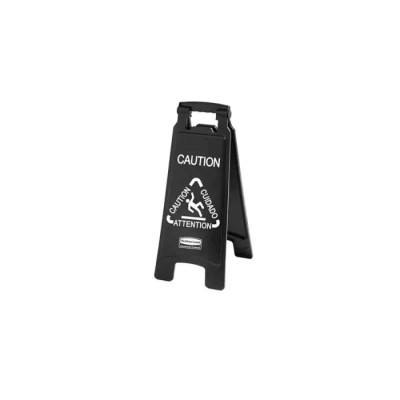 Rubbermaid Commercial Products Floor Sign with Graphics Hazard Warning Sign English 1867505