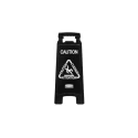 Rubbermaid Commercial Products Floor Sign with Graphics Hazard Warning Sign English 1867505