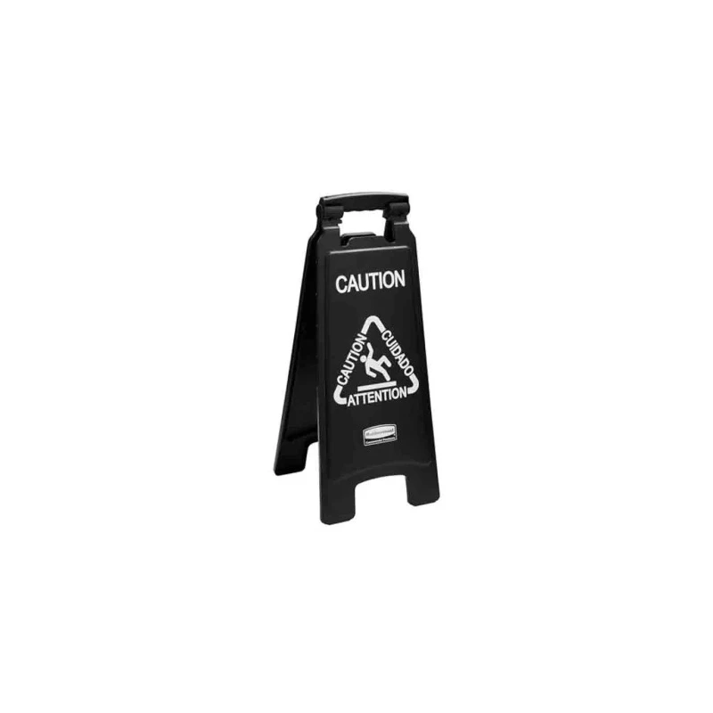 Rubbermaid Commercial Products Floor Sign with Graphics Hazard Warning Sign English 1867505