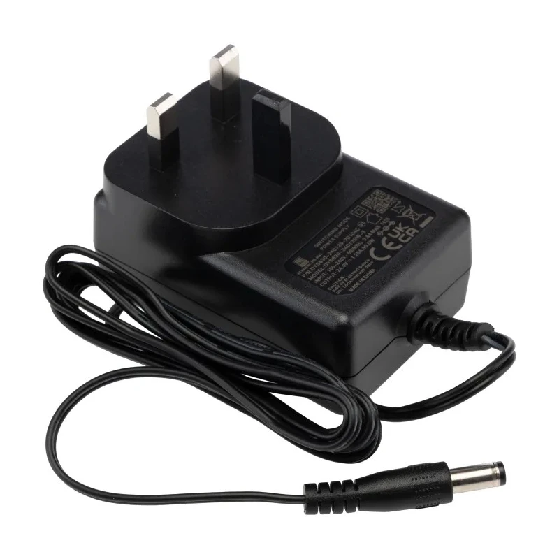 RS PRO AC/DC Adapter UK Plug 30W 24V DC Output Regulated Power Supply 200-8941
