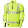 Helly Hansen HH Lifa Active Yellow Unisex Hi Vis Polo Shirt Long Sleeve Size M 75110_360-M