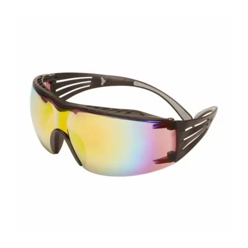3M SecureFit Series Safety Glasses, Clear Polycarbonate Lens, Plastic Frame, Anti-Fog, Anti-Scratch SF416XAS-BLK