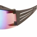 3M SecureFit Series Safety Glasses, Clear Polycarbonate Lens, Plastic Frame, Anti-Fog, Anti-Scratch SF416XAS-BLK