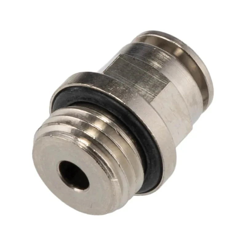 Festo Pneumatic Fitting NPQM Series Straight Threaded Adapter G 1/4 Male to Push-In 6 mm Nickel Plated NPQM-D-G14-Q6-P10