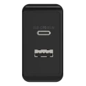 Ansmann Regulated AC/DC Adapter 65W Power 20V DC Output, 3A Current 2 Outputs EU Plug 1001-0096