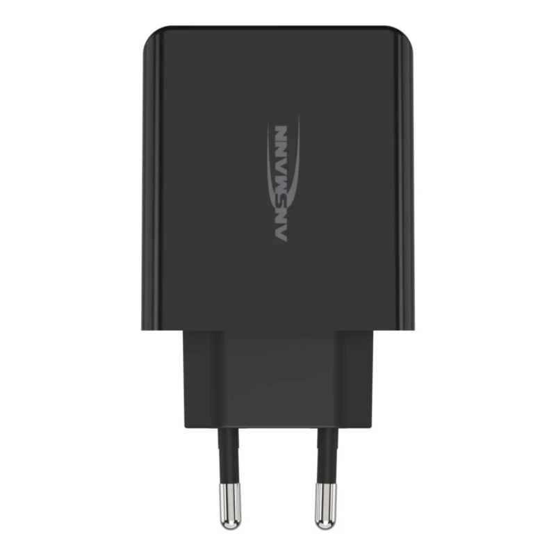 Ansmann Regulated AC/DC Adapter 65W Power 20V DC Output, 3A Current 2 Outputs EU Plug 1001-0096