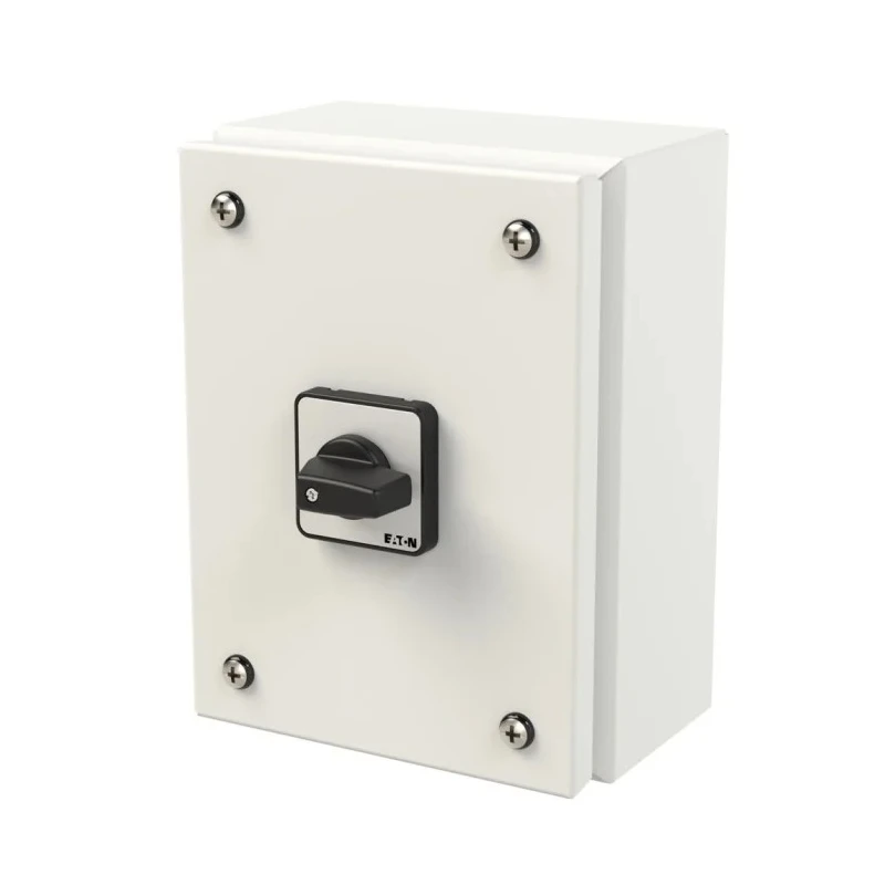 Eaton Enclosed Surface Mount Switch Disconnector 3-Pole 20A 690V AC 5.5kW IP65 197376 T0-2-1/SE1