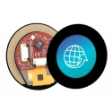 4D Systems LCD Colour Display Touch Screen SPI Interface 1.2954 mm Diagonal pixxiLCD-13P2-CTP-CLB