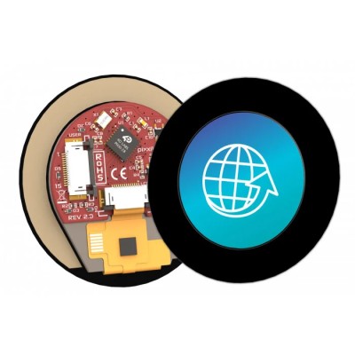 4D Systems LCD Colour Display Touch Screen SPI Interface 1.2954 mm Diagonal pixxiLCD-13P2-CTP-CLB
