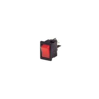 Bulgin SPST On-Off Rocker Switch Panel 16A 250V AC Plastic Housing IP65 H8553VBNAO