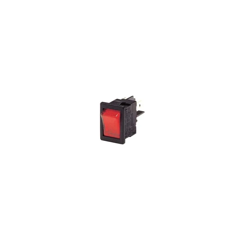 Bulgin SPST On-Off Rocker Switch Panel 16A 250V AC Plastic Housing IP65 H8553VBNAO