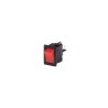 Bulgin SPST On-Off Rocker Switch Panel 16A 250V AC Plastic Housing IP65 H8553VBNAO